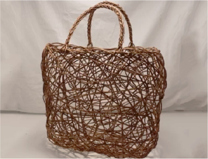 奥会津編み組細工 手提げ